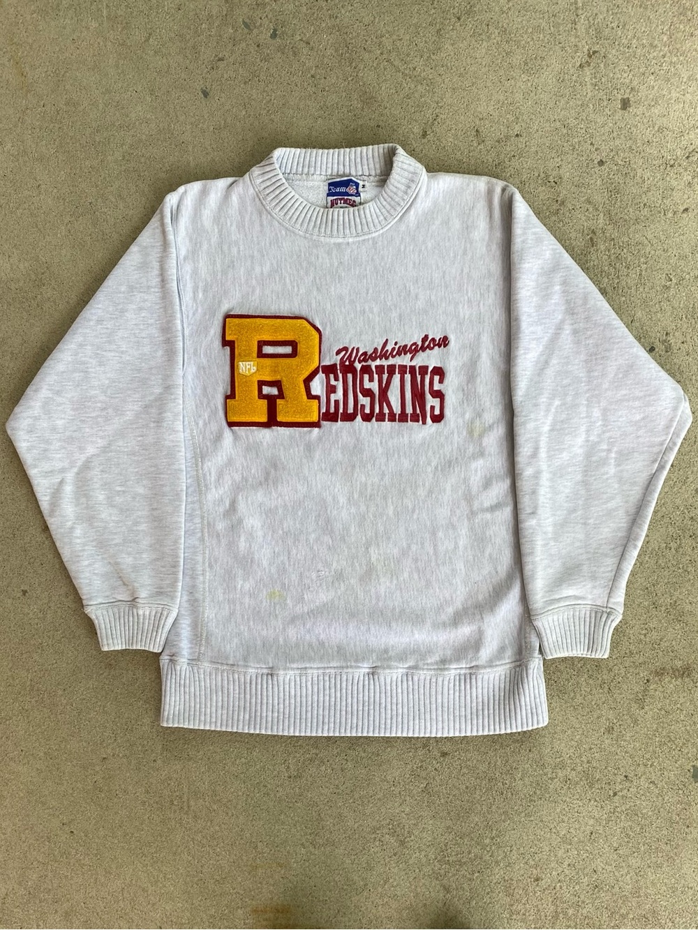 Vintage 90s Nutmeg Washington Redskins Heavyweight Cotton Crewneck